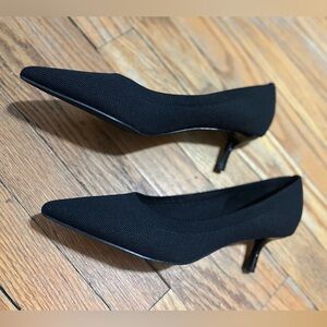 Black heels worn once